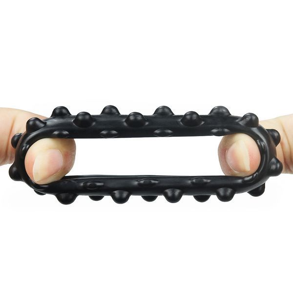 Ерекційне кільце LoveToy Power Plus Cockring 2 Black 6452LV1433 фото