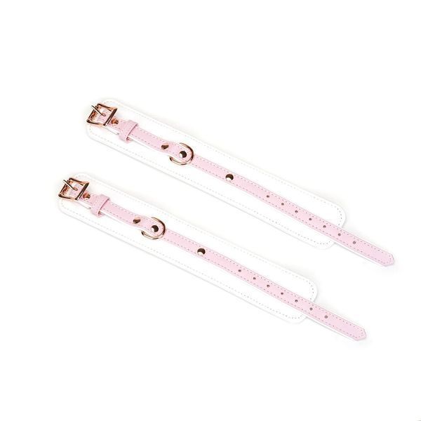 Поножі Liebe Seele White & Pink Fairy Leather Ankle Cuffs SX2828 фото