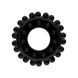 Ерекційне кільце LoveToy Power Plus Cockring 2 Black 6452LV1433 фото 3