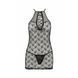 Напівпрозора сорочка Passion AZALIA CHEMISE XXL XXXL, black SO4135 фото 5