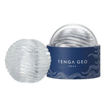 Мастурбатор з ніжними хвилями Tenga Geo Aqua Clear SX5127 фото
