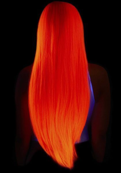 Перука Leg Avenue 33" Long straight center part wig neon pink SO8590 фото