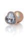 Анальна пробка Boys of Toys Jewellery Pearl Gold Heart Plug Clear L 62530064-00137 фото 4