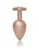Анальна пробка Boys of Toys Jewellery Pearl Gold Heart Plug Clear L 62530064-00137 фото 5