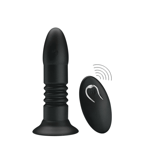 Анальна пробка з вібрацією Mr.Play Remote Control Vibrating Anal Plug 6603BI-014595W-MR фото