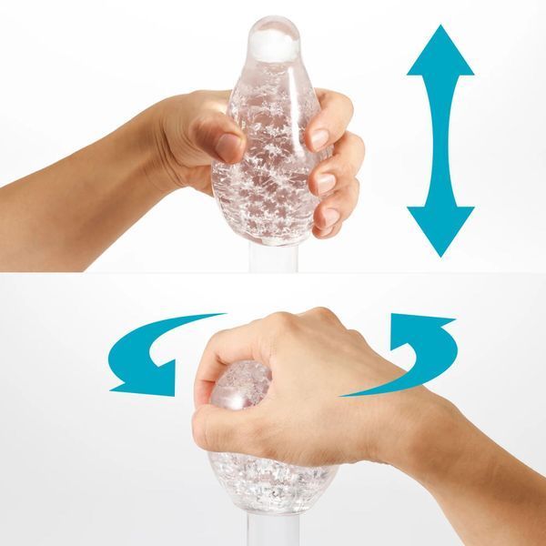 Мастурбатор з ніжними хвилями Tenga Geo Aqua Clear SX5127 фото