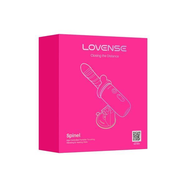 Смарт-міні секс-машина з підігрівом Lovense Spinel SX3316 фото