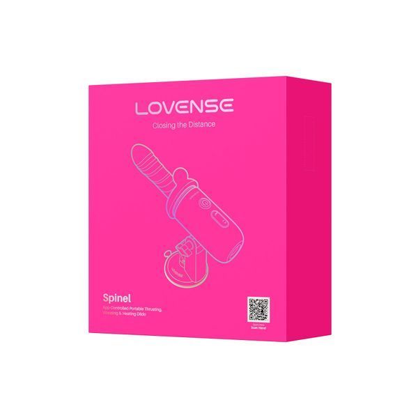 Смарт-міні секс-машина з підігрівом Lovense Spinel SX3316 фото
