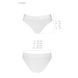 Трусики з прозорою вставкою Passion PS006 PANTIES XL, white SO4237 фото 5