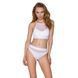 Трусики з прозорою вставкою Passion PS006 PANTIES XL, white SO4237 фото 2