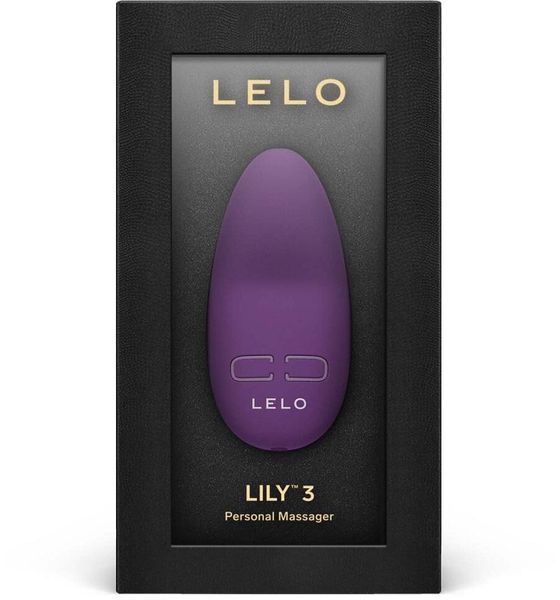 Мінівібратор для клітора LELO Lily 3 Dark Plum, 10 режимів, дуже потужний SX0694 фото