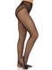 Панчохи Leg Avenue Crotchless Net Tights with Heart Backseam Black One Size