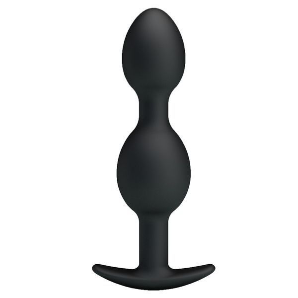 Анальна пробка Pretty Love Special Anal Stimulation Anal Balls 4.92" Black 6603BI-040035 фото