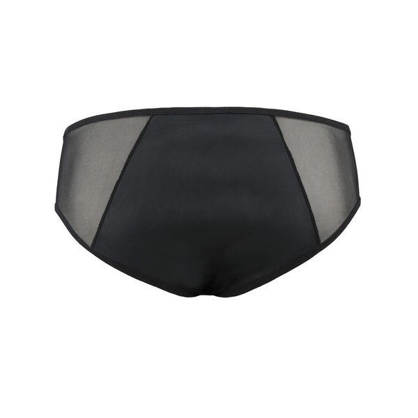 Чоловічі сліпи на блискавці Passion 042 SLIP TIMMY XXL XXXL Black, екошкіра, сітка SO7598 фото