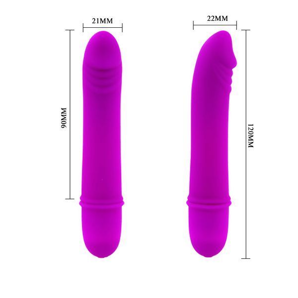 Мінівібратор Pretty Love Beck Vibrator Purple 6603BI-014194 фото