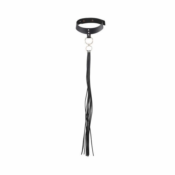 Чокер Bijoux Indiscrets MAZE &mdash; Tassel Chocker Black SO2652 фото