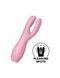 Кліторальний вібратор Satisfyer Threesome 3 Pink з трьома пальчиками SO6101 фото 1