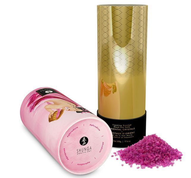 Пінлива сіль для ванни Shunga Rose Petal (500 г) SO6893 фото