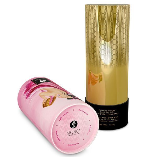 Пінлива сіль для ванни Shunga Rose Petal (500 г) SO6893 фото