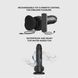 Фалоімітатор з вібрацією і ротацією Strap-On-Me Rotating & Vibrating Realistic Dildo - L - Black SX3503 фото 3