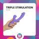 Вібратор-кролик Good Vibes Only - Tess Rabbit Vibrator with G-Spot Stimulator SX3065 фото 9