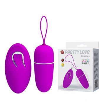 Віброяйце Pretty Love Bradley Vibrating Egg Purple, 44 г 6603BI-014377W фото