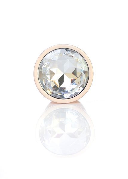 Анальна пробка Boys of Toys Jewellery Pearl Gold Plug Clear S 62530064-00129 фото