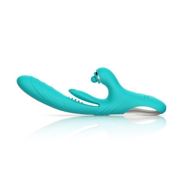Вібратор-кролик Good Vibes Only - Lisa Thrusting Rabbit Vibrator with G-Spot Stimulator SX3066 фото