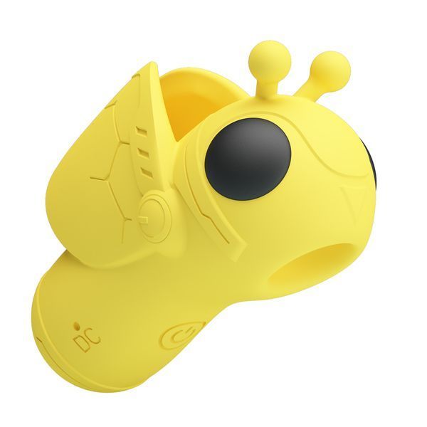 Вакуумний вібростимулятор клітора Pretty Love Magic Bee Stimulator Yellow 6603BI-300059 фото