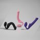 Безремінний страпон Strap-On-Me Rose XL, повністю регульований, діаметр 4,5 см SX2570 фото 9