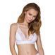 Еластичний топ з мереживом Passion PS001 TOP XL, white SO4189 фото 1