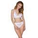 Еластичний топ з мереживом Passion PS001 TOP XL, white SO4189 фото 2