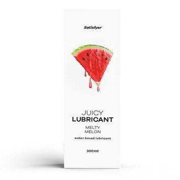 Лубрикант на водній основі Satisfyer Juicy Lubricant Melty Melon water based, 300 мл SX2721 фото