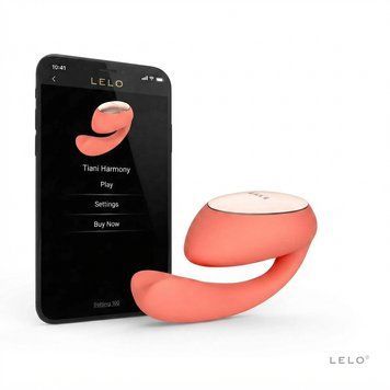 Смарт-вібратор з технологією WaveMotionLELO Ida Wave Coral Red SO8077 фото