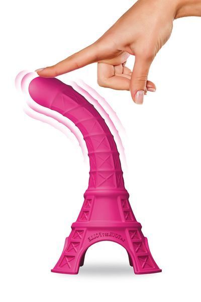 Вібратор La Tour Est Folle Paris Pink зі зйомною віброкулею з 10 режимами SX2603 фото
