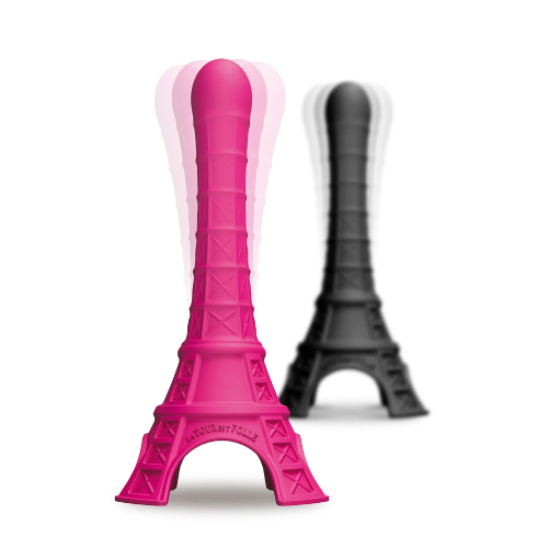 Вібратор La Tour Est Folle Paris Pink зі зйомною віброкулею з 10 режимами SX2603 фото