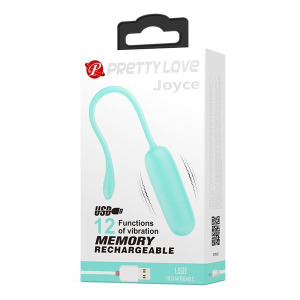Віброяйце Pretty Love Joyce Vibrating Egg Mint, 30 г 6603BI-014665-1 фото