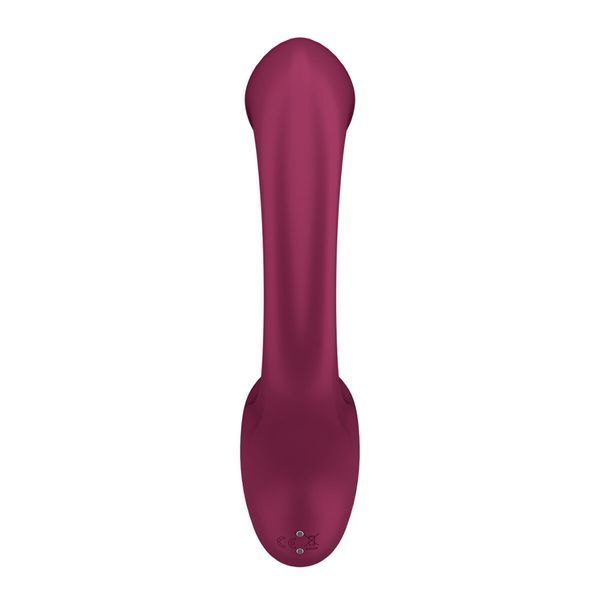 Вагінально-кліторальний вібратор Satisfyer G for Goddess 2 Wine Red SX3260 фото