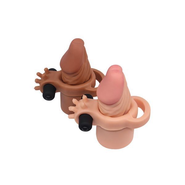 Насадка на член LoveToy Pleasure X-Tender Vibrating Penis Sleeve Add 2" Flesh 6452LV1063-9 фото