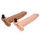 Насадка на член LoveToy Pleasure X-Tender Vibrating Penis Sleeve Add 2" Flesh 6452LV1063-9 фото 2