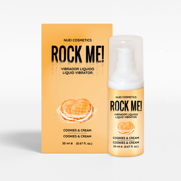 Їстівний рідкий вібратор ROCK ME! Nuei, печиво з кремом, 20 мл NU890485 фото