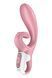 Смарт вібратор-кролик Satisfyer Hug Me Pink, 2 мотори, діаметр 4,2см, широка кліторальна частина SO6274 фото 2