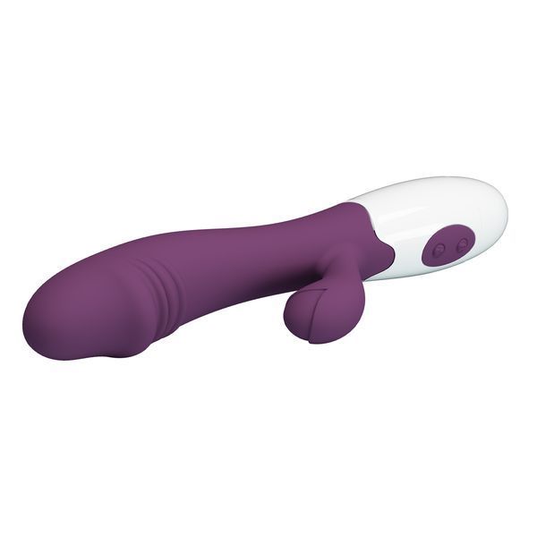 Вібратор-кролик Pretty Love Snappy Vibrator Dark Purple 6603BI-014173-A2 фото