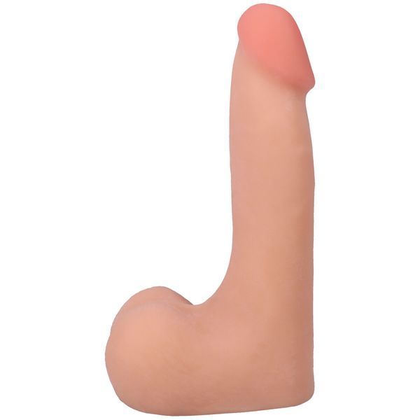 Фалоімітатор Doc Johnson The Realistic Cock ULTRASKYN - 7 Inch with Balls Vanilla SX4442 фото
