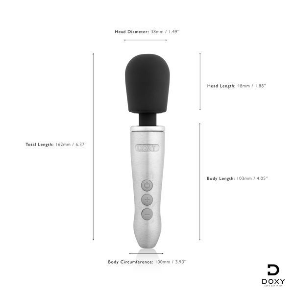 Вібромасажер DOXY Go, компактний, перезаряджуваний, водостійкий, 6 режимів SX2451 фото