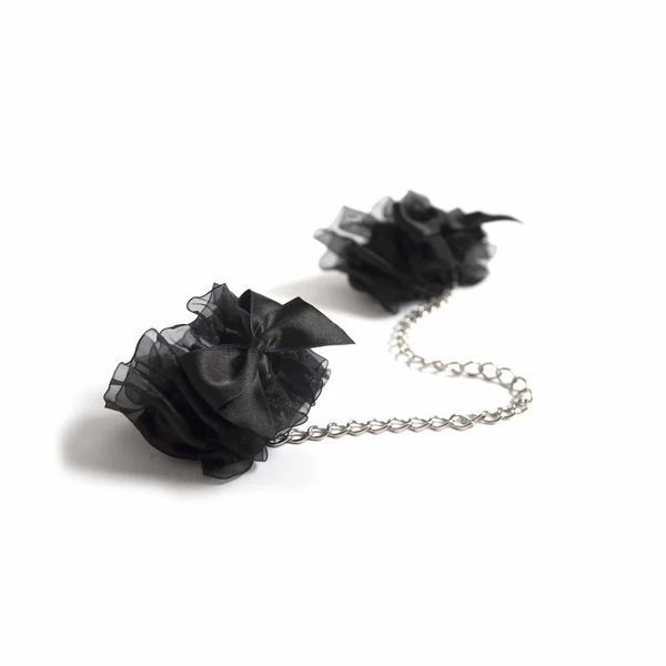 Наручники Bijoux Indiscrets - Frou Frou Organza handcuffs, атлас і органза, подарункова упаковка SO2329 фото