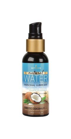 Лубрикант на водній основі Sensuva Natural Water-Based Exotic Coconut (57мл) без гліцерину та парабенів SO4946 фото