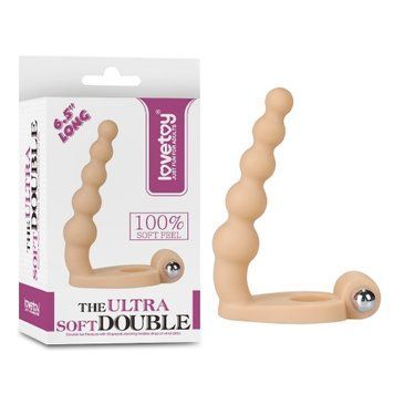 Насадка для подвійного проникнення Lovetoy The Ultra Soft Double Bead 6.5 " 6452LV320103 фото