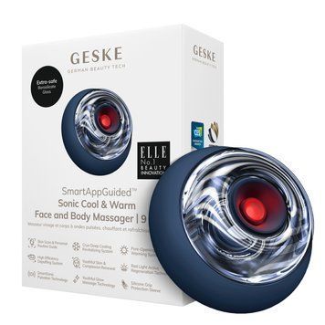 Масажер для обличчя та тіла GESKE Sonic Cool&Warm Face and Body Massager 9в1 midnight HB0279 фото