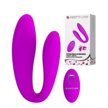 Вібратор для пари Pretty Love Letitia Stimulator Purple 6603BI-014485W фото